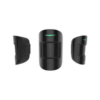 AJAX CombiProtect Kablosuz Hareket PIR ve Cam  Kırılma Kombine Dedektör SİYAH