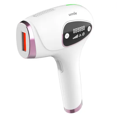 UMIE IPL98 Beyaz, 1Milyon Atım, Buzlu Quartz Tüp, 3 Başlık, 9 Hız Kademeli, IL Lazer Epilasyon Cihazı.