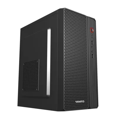 VENTO VS118S Mid Tower, 300W Siyah, ATX Kurumsal KASA