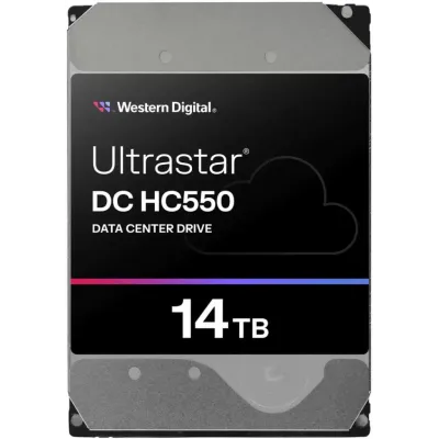 WD ULTRASTAR, WUH721814ALE6L4, 3.5", 14TB, 512Mb, 7200 Rpm, 7/24 Enterprise, DATA CENTER-GÜVENLİK-NAS-SERVER, HDD (DC HC550) (0F38581) (Türkiye Distribütörü Garantili)