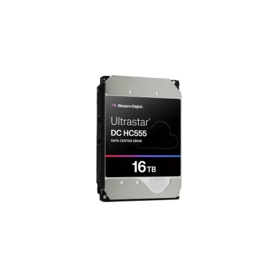 WD ULTRASTAR, WUH722016CLE6L4, 3.5", 16TB, 512Mb, 7200 Rpm, 7/24 Enterprise, DATA CENTER-GÜVENLİK-NAS-SERVER, HDD (DC HC555) (0B48722) (Türkiye Distribütörü Garantili)