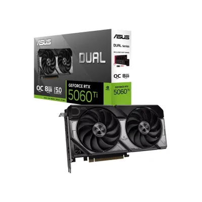 ASUS 8GB DUAL RTX5060TI-O8G GDDR7 128bit HDMI DP PCIe 5.0