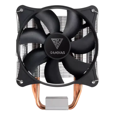 GAMDIAS BOREAS E1-410 MONO, 120mm, CPU  Kule Tipi Hava Soğutma, Doğrudan Temas Teknolojisine Sahip 4 adet Gelişmiş Bakır Isı Borusu (AMD AM4 ve INTEL Tüm işlemciler ile uyumlu)
