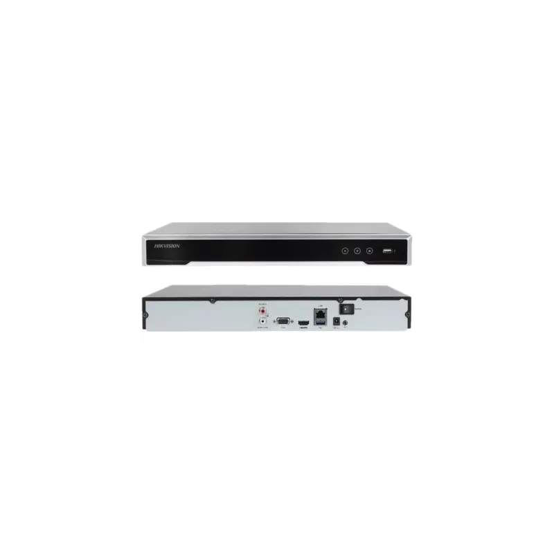 HIKVISION DS-7616NI-Q2, 16Kanal, 8Mpix, H265+, 2 HDD Desteği, 2160P Kayıt, 160Mbps Bant Genişliği, Metal Kasa, NVR