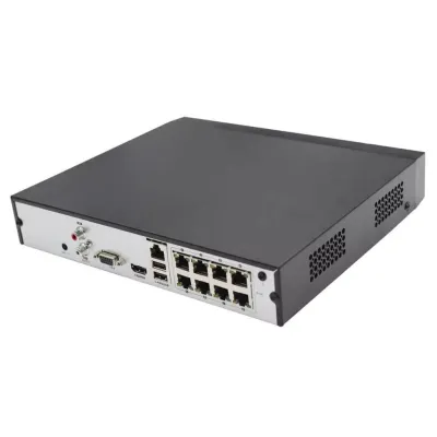HILOOK NVR-108MH-C/8P, 8Kanal PoE, 8Mpix, H265+, 1 HDD Desteği, 1080P Kayıt, 80Mbps Bant Genişliği, NVR