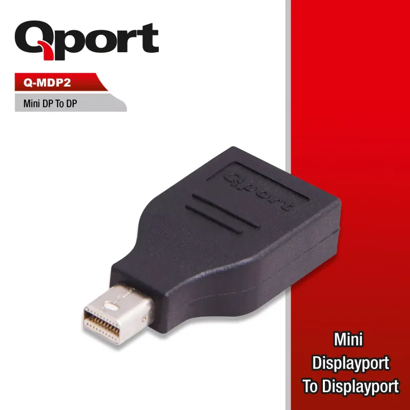 QPORT Q-MDP2 mDP-DP Çevirici Adaptör