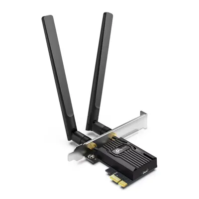 TP-LINK ARCHER TX55E AX3000 Bluetooth PCIe Kablosuz Adaptör      