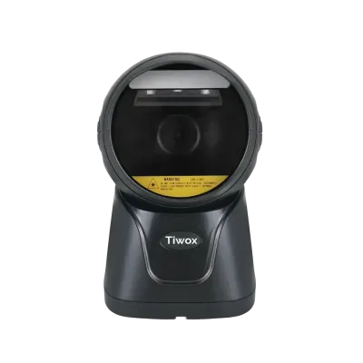 Tiwox VS-240, Masaüstü Tipi, Laser, 2D Karekod, USB Kablolu, Barkod Okuyucu
