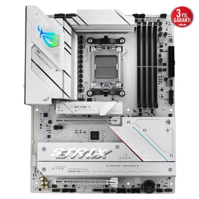 ASUS ROG STRIX B850-A GAMING WIFI7 NEO, 4xDDR5,  4xM.2, HDMI, DP, Type-C, PCIe 5.0, Wi-Fi 7, Bluetooth v5.4, AM5 Soket GAMING Anakart