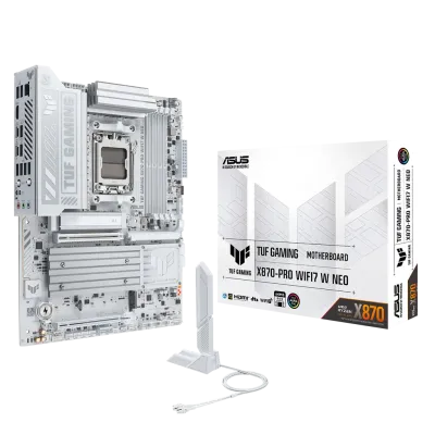 ASUS TUF GAMING B850-PRO WIFI7 W NEO, 4xDDR5, 3x M.2, HDMI, DP, Type-C, Wi-Fi 7, Bluetooth v5.4, AM5 Soket GAMING Anakart