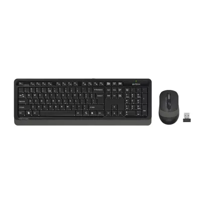 A4TECH FG1010 Kablosuz Q Trk Siyah/Gri Klavye - Mouse Set