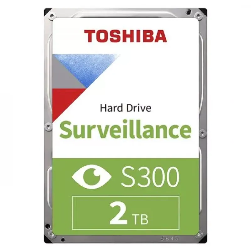 TOSHIBA 2TB 3.5" S300 HDWT720UZSVA 128MB SATA-3 Güvenlik Diski