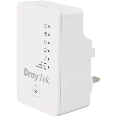 DRAYTEK Vigor AP802 AC1200 Dual Band Mesafe Genişletici EV Ofis Tipi Priz Tip