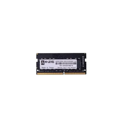 HI-LEVEL 16GB DDR4 3200MHZ NOTEBOOK RAM VALUE HLV-SOPC25600D4/16G