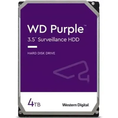 WD 3.5" 4TB PURPLE WD43PURZ 5400 RPM 256MB SATA-3 Güvenlik Diski
