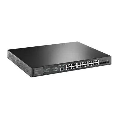 TP-LINK 24port PoE 384w 4-SFP 10GE / Gigabit Yönetilebilir Switch TL-SG3428XMP