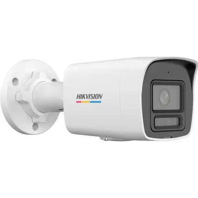 HIKVISION 4MP Bullet 2.8mm ColorVu IP Kamera Akıllı Hibrit Işıklı DS-2CD1047G2H-LIU(F)