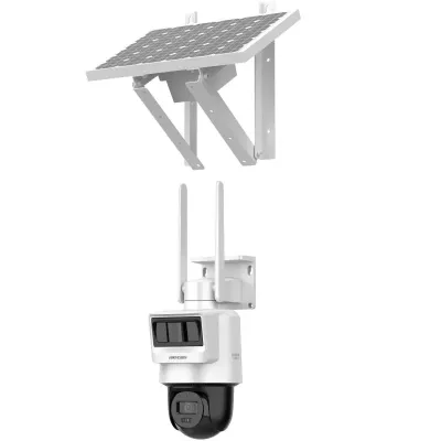 HIKVISION 4MP PT Speed Dome 2.8mm Pan-Tilt Solar IP Kamera (4G Sim Kart Destekli) DS-2DE2C400IWG-K/4G/C05S10