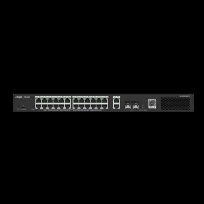 RUIJIE 24port PoE 370w 2-SFP Gigabit Yönetilebilir Switch RG-ES228GS-P