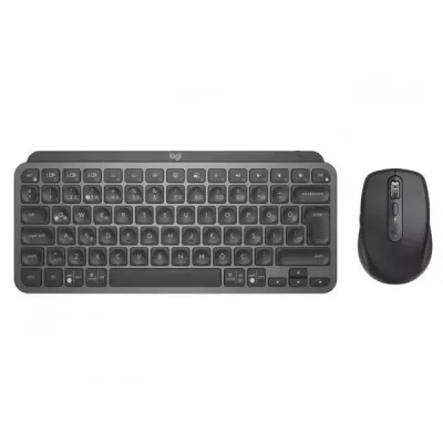 LOGITECH MX KEYS MİNİ COMBO KABLOSUZ KURUMSAL SİYAH 920-011063 KLAVYE+MOUSE