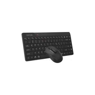 A4 TECH FG2200 AIR2 KABLOSUZ MULTİMEDYA SİYAH MİNİ Q KLAVYE+MOUSE