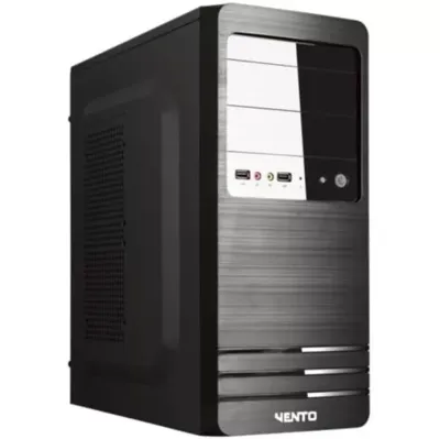 VENTO VS114F 400W 1x8CM/2x12CM FAN ATX 1xUSB2.0/1xUSB3.0 SİYAH KASA