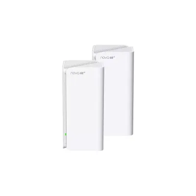 TENDA MX21 PRO (2-PACK) AXE5700 2.4G/5G/6G WIFI 6E INDOOR ACCESS POİNT/ROUTER