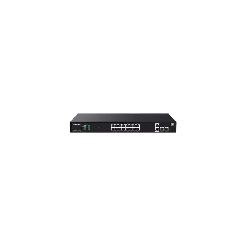 TENDA 16port PoE 250w 2-SFP Gigabit Cloud Yönetilebilir Switch TEG2220P-16-250W