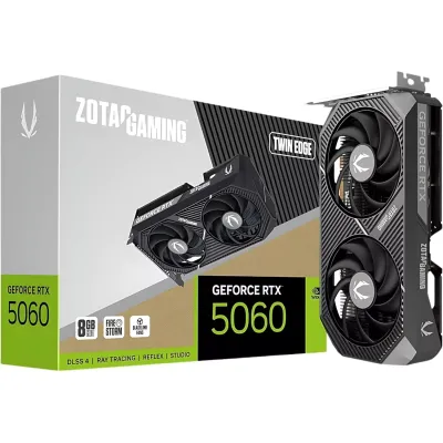 ZOTAC RTX5060 8GB TWIN EDGE ZT-B50600E-10M GDDR7 128bit HDMI DP PCIe 5.0