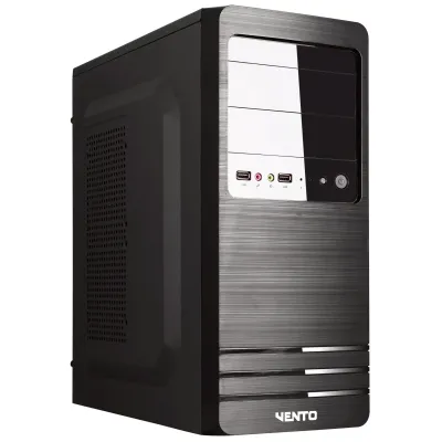 VENTO VS114F 300W 1x8CM/2x12CM FAN ATX 1xUSB2.0/1xUSB3.0 SİYAH KASA