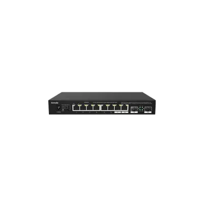 TENDA TEM2010F 8 PORT 10/100/1000/2.5G 2 X SFP YONETILEBILIR DESKTOP SWITCH