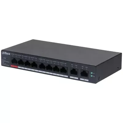 DAHUA 8port PoE 110w 2-Uplink Gigabit Cloud Yönetilebilir Switch CS4010-8ET-110