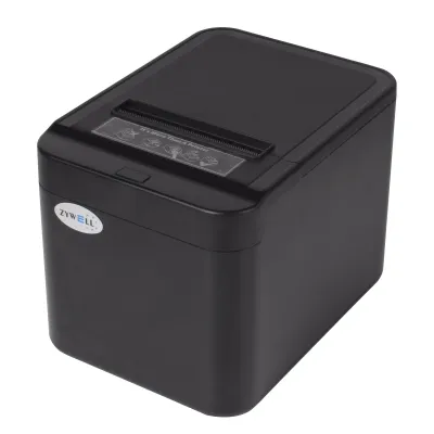 ZYWELL ZY-Q822 THERMAL / OTOMATİK KESİCİLİ USB+ETHERNET SLİP YAZICI 200MM/s / 80MM SİYAH