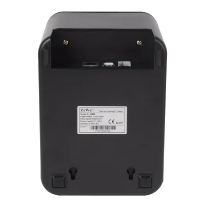 ZYWELL ZY-Q822 THERMAL / OTOMATİK KESİCİLİ USB+ETHERNET SLİP YAZICI 200MM/s / 80MM SİYAH