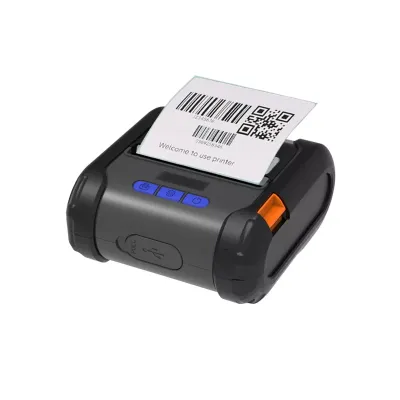 ZYWELL ZM04 THERMAL USB+BT MOBİL BARKOD YAZICI 100MM/s / 80MM