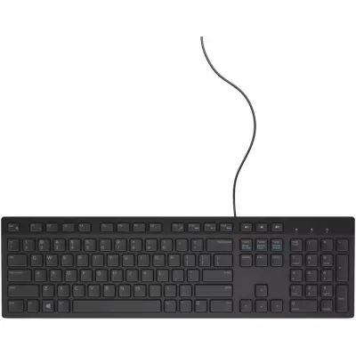 DELL KB216 (580-ADHQ) KABLOLU SİYAH Q-TR KLAVYE