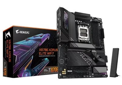 GIGABYTE X870E AORUS ELITE WIFI7 DDR5 HDMI TYPE-C PCIE 5.0 AM5 ATX   