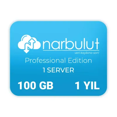 NARBULUT Backup Now Professional Edition 100GB Lisans 1yıl 1kullanıcı basic support is included.  
