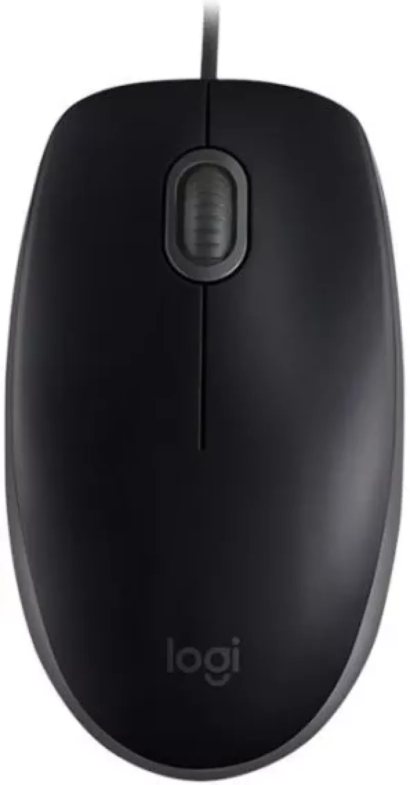LOGITECH B110 Kablolu USB Sessiz Siyah Mouse (910-005508)