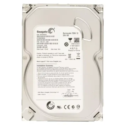 SEAGATE 250GB 3.5" BARRACUDA ST250DM000 7200 RPM 16MB SATA-3 PC Diski