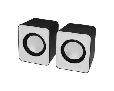 FRISBY FS-334U 1+1 USB Siyah/Beyaz Hoparlör