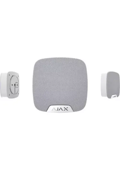 AJAX Home Dahili Kablosuz Siren Beyaz