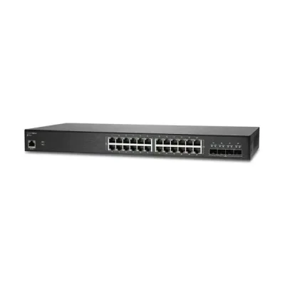 SONICWALL 24port PoE 410w 4-SFP+ Gigabit Yönetilebilir Switch 02-SSC-8377