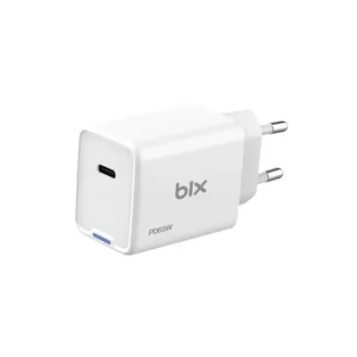 BIX BX1P65G-WE 65W ŞARJ ADAPTÖR (TYPE-C) Beyaz PPS ÖZELLİKLİ