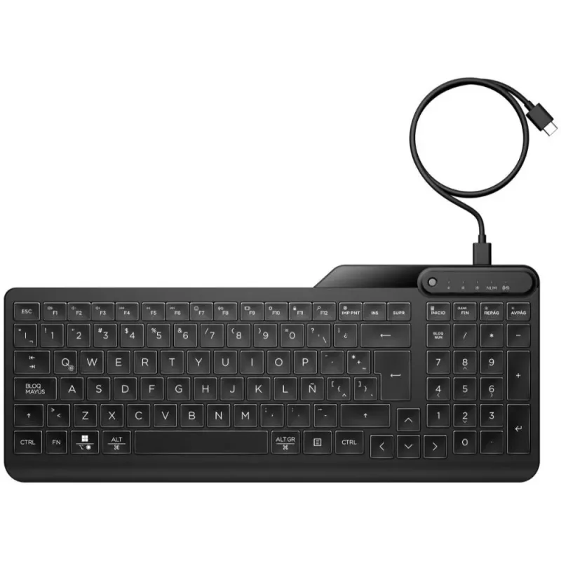 HP 405 Kablolu USB Siyah Klavye (7N7C1AA)