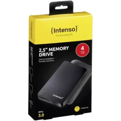 INTENSO 4TB 2.5" 6023512 USB 3.0 Harici Disk Siyah