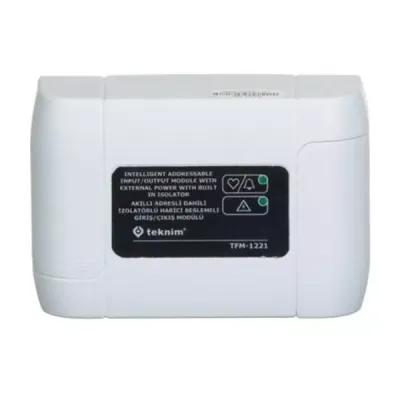 TEKNiM TFM-1221 Akıllı Adresli Kuru Kontak Giriş/Çıkış Modülü İzolatörlü
