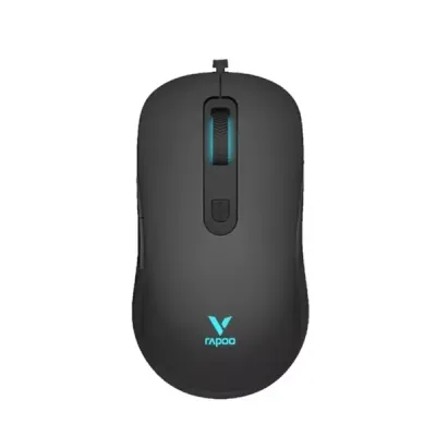 RAPOO V16RGB Kablolu USB RGB 12800dpi Siyah Mouse (11928)