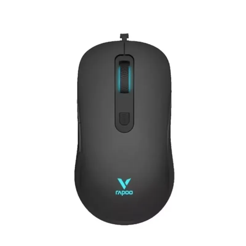 RAPOO V16RGB Kablolu USB RGB 12800dpi Siyah Mouse (11928)