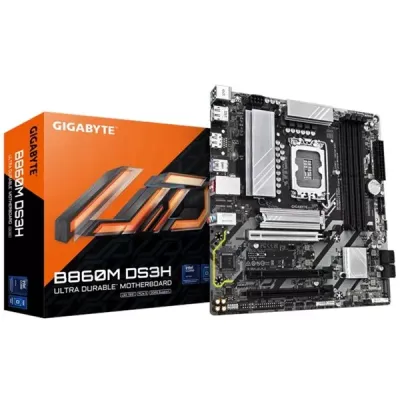 GIGABYTE B860M DS3H DDR5 HDMI DP PCIE 5.0 1851p mATX